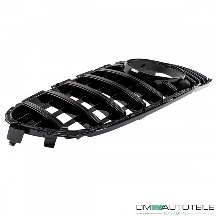 Kühlergrill Schwarz passt für Mercedes E-Klasse W212 S212 ab 2013-216 auf Sport-Panamericana GT