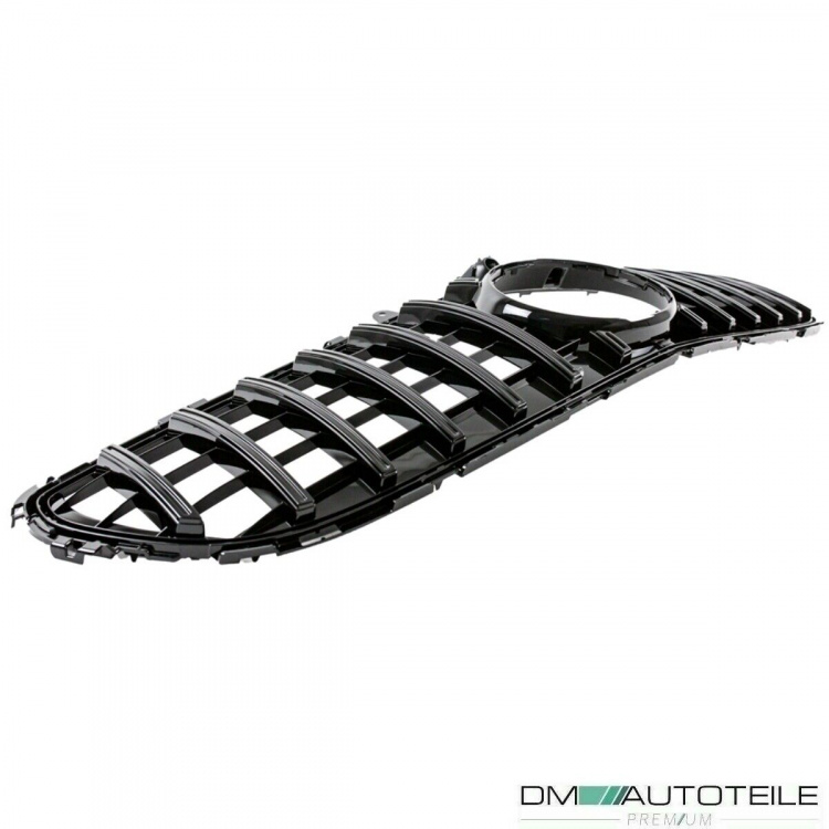Sport Kühlergrill Schwarz passt für Mercedes W218 CLS + Kamera 14-18 auf Panamericana GT