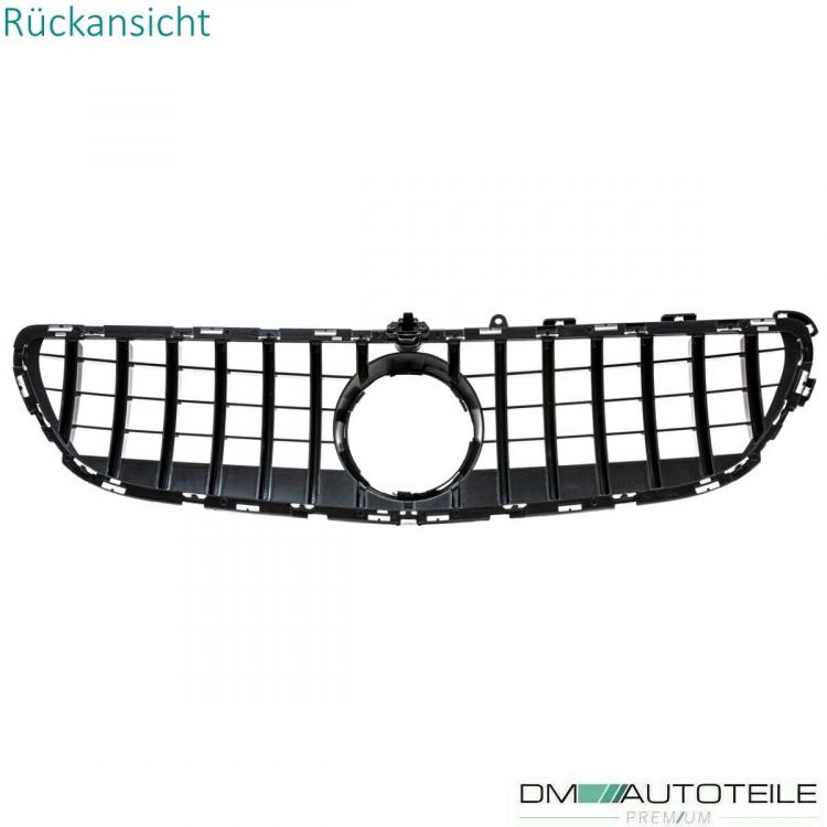 Sport Kühlergrill Schwarz passt für Mercedes W218 CLS + Kamera 14-18 auf Panamericana GT