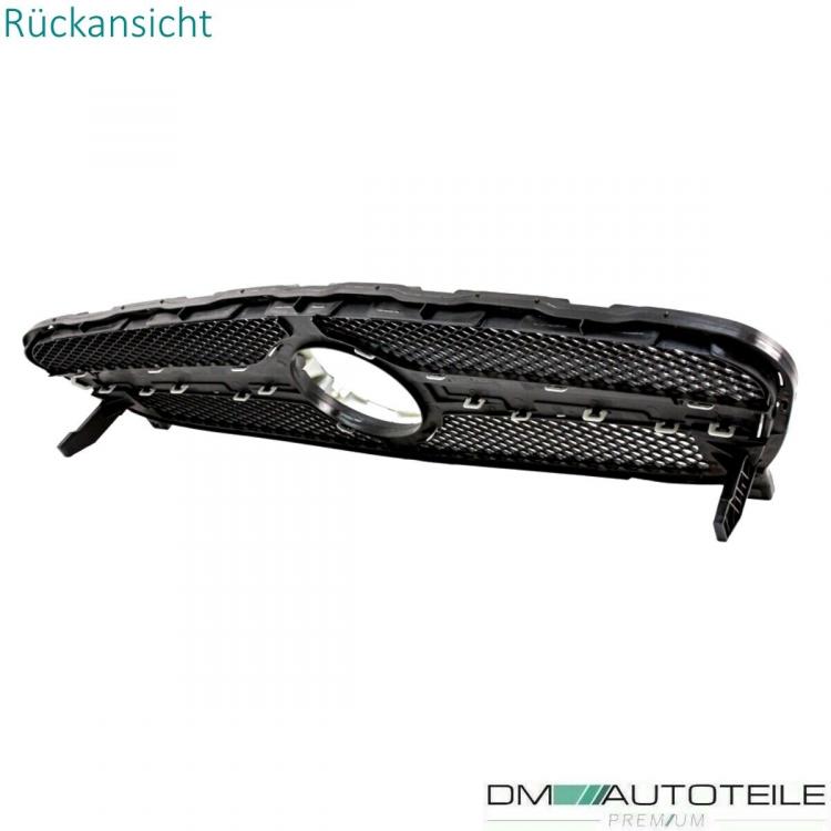 Sport Kühlergrill Silber Alu Matt passt für Mercedes GLA X156 ab 13-16 nicht AMG