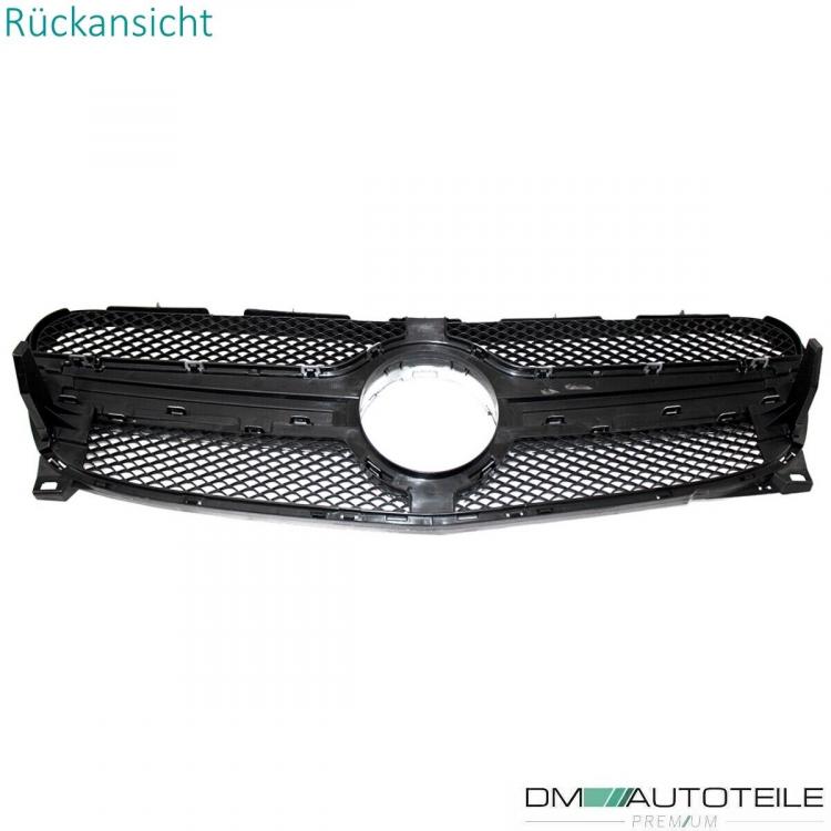Kühlergrill Schwarz Glanz passt für Mercedes GLA X156 auch AMG Bj 13-16