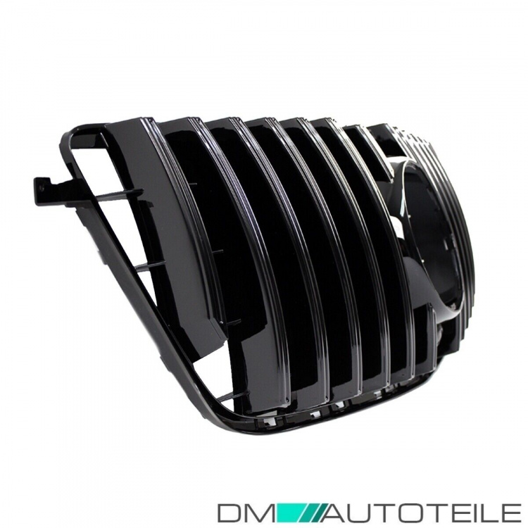 Kühlergrill Schwarz passt für Mercedes GL X166 12-15 + Kamera auf Sport-Panamericana GT