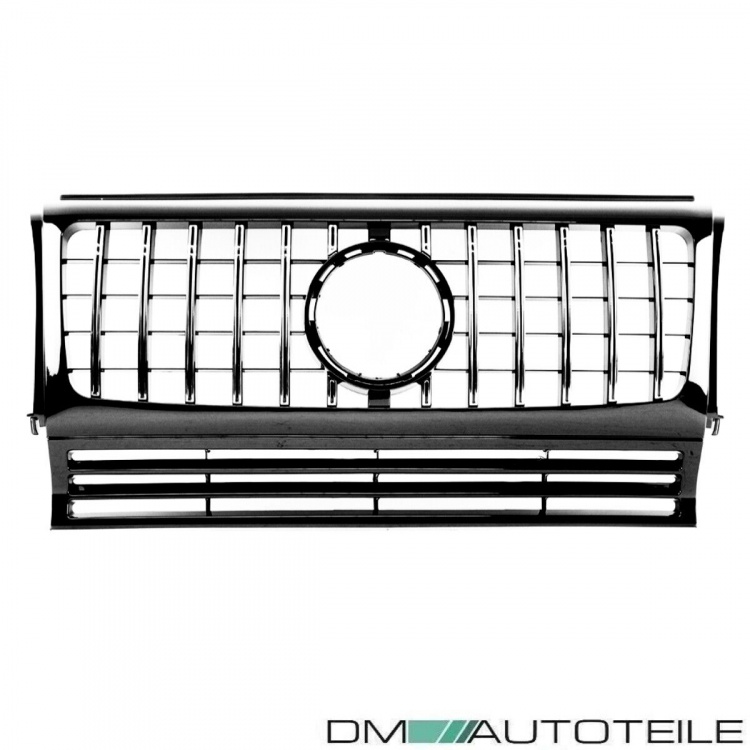 Kühlergrill chrom passt für Mercedes G-Klasse W463 Bj 1990-2018 auf Sport-Panamericana GT