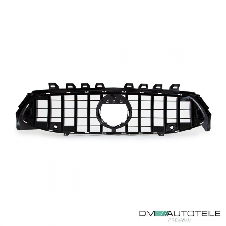 Kühlergrill Schwarz glanz passt für Mercedes CLA W118 ab 2019 für PDC ohne Kamera