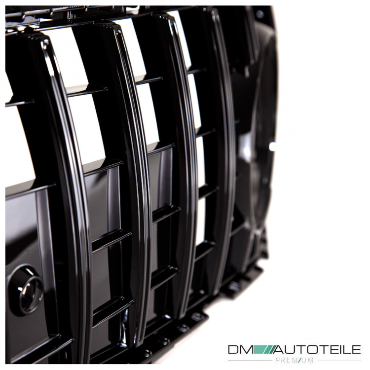 Kühlergrill Schwarz glänzend passt für Mercedes SL R231 Baujahr 2012-2016