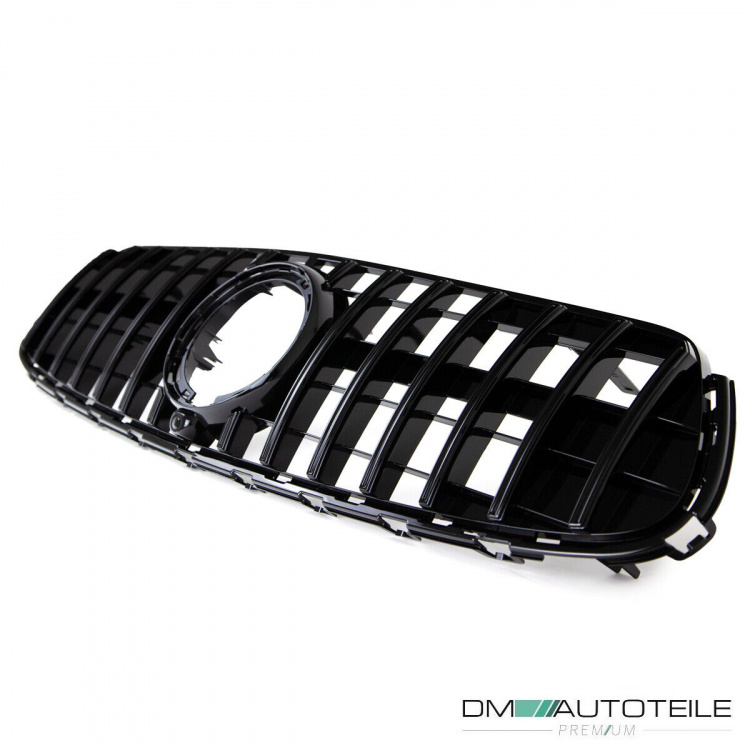 Kühlergrill Schwarz Komplett passt für Mercedes GLC X253 Facelift nur AMG Line Bj ab 2019 aus ABS