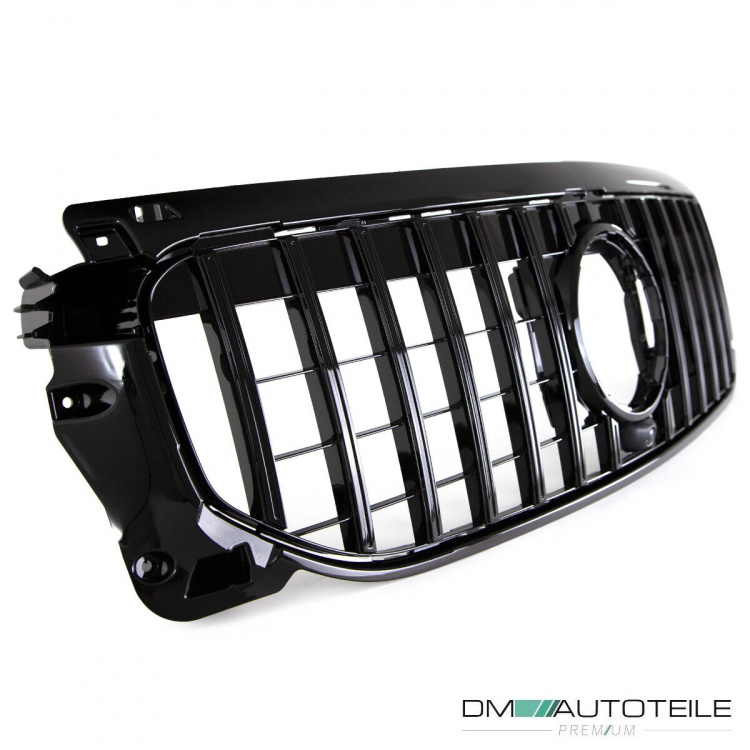 Kühlergrill Schwarz Komplett passt für Mercedes GLB-Klasse X247 ab 2019 ohne AMG Line