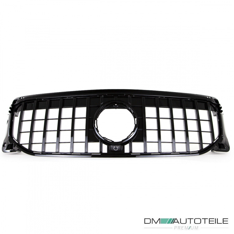 Kühlergrill Schwarz Komplett passt für Mercedes GLB-Klasse X247 ab 2019 ohne AMG Line
