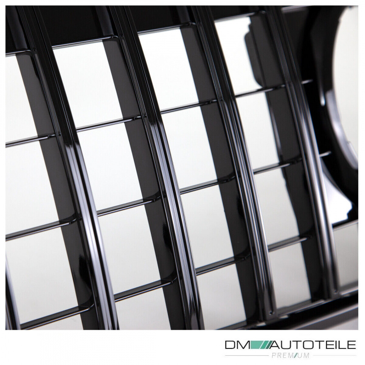 Kühlergrill Schwarz Komplett passt für Mercedes GLB-Klasse X247 ab 2019 ohne AMG Line