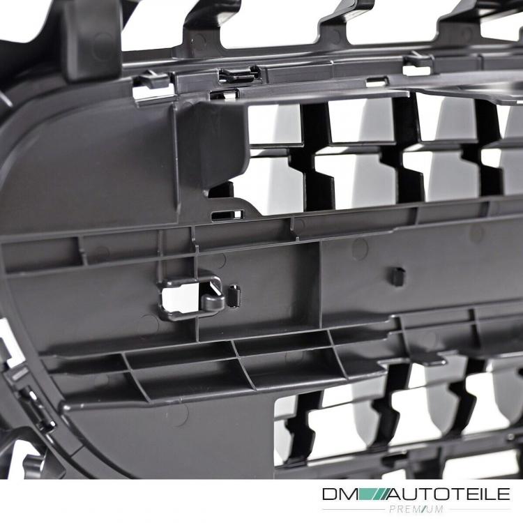 Kühlergrill Frontgrill Schwarz Chrom passt für Mercedes Benz AMG GT C190 R190 Bj 14-17 zweitürig