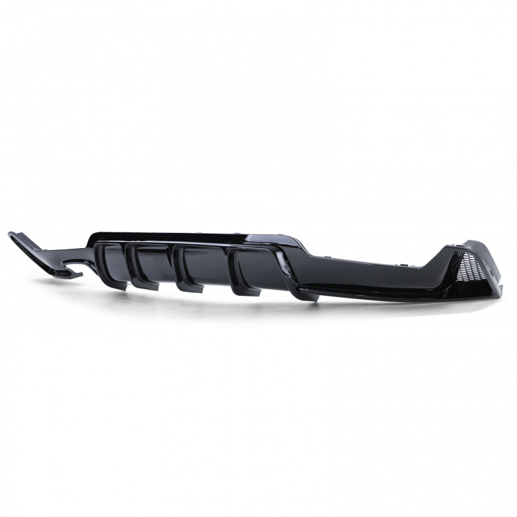 Upgrade Design Heck Diffusor für BMW 4er F32/F33/F36 Coupe/Cabrio/Gran Coupe 13-18 Hochglanz schwarz