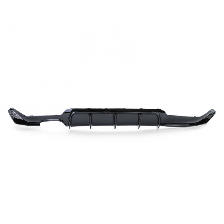Upgrade Design Heck Diffusor für BMW 4er F32/F33/F36 Coupe/Cabrio/Gran Coupe 13-18 Hochglanz schwarz