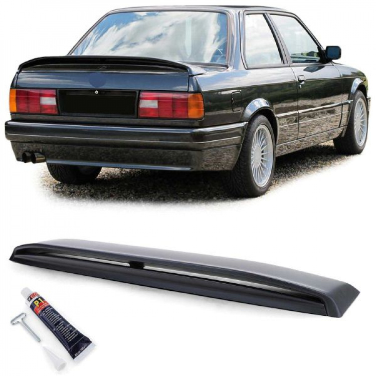 Upgrade Design Heckspoiler für BMW 3er E30 82-93 Limo (2+4 Türer) Cabrio Sport 2 mit ABE