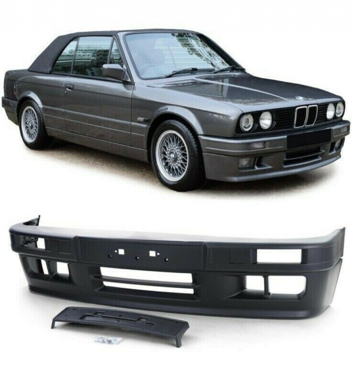 Upgrade Design Frontstoßstange für BMW 3er E30 85-94 Limo Cabrio Touring Typ 2