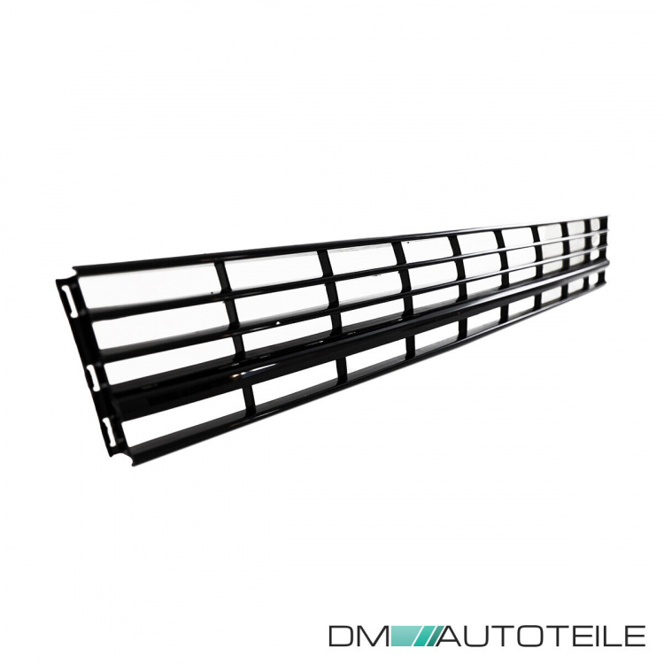 Set Kühlergrill clean+ Gitter Stoßstange unten Hochglanz Schwarz passt für VW T6 alle Modelle 2015-2019 auch Sportline