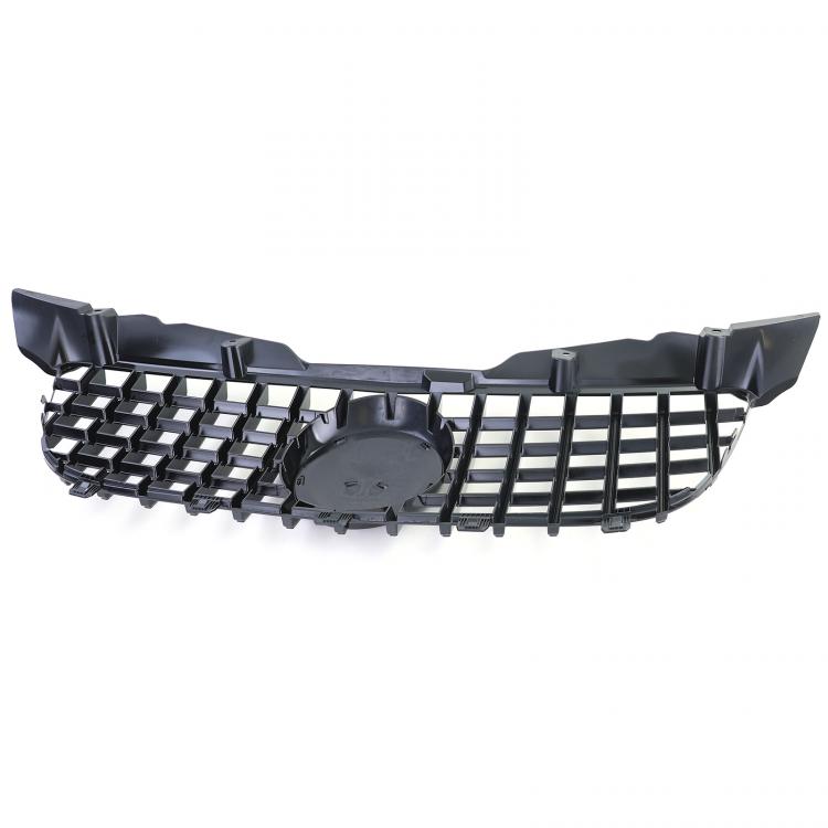 Upgrade Sportgrill / Kühlergrill für Mercedes Benz Sprinter W906 06-13 Hochglanz schwarz
