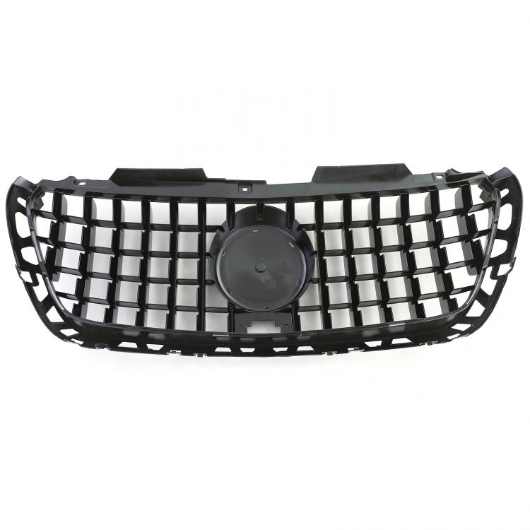 Upgrade Sportgrill / Kühlergrill für Mercedes Benz Sprinter W907/910 18+ Hochglanz schwarz