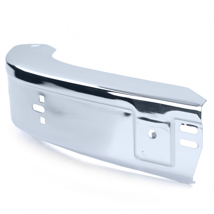 Klassik Design Frontstoßstange Ecke links für BMW 3er E30 82-87 Vorfacelift 2/4-Türer / Cabrio chrom