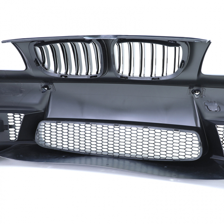 Upgrade Design Frontstoßstange für BMW 1er E81/E82/E87/E88 04-14 Sport Design Komplettset mit ABE