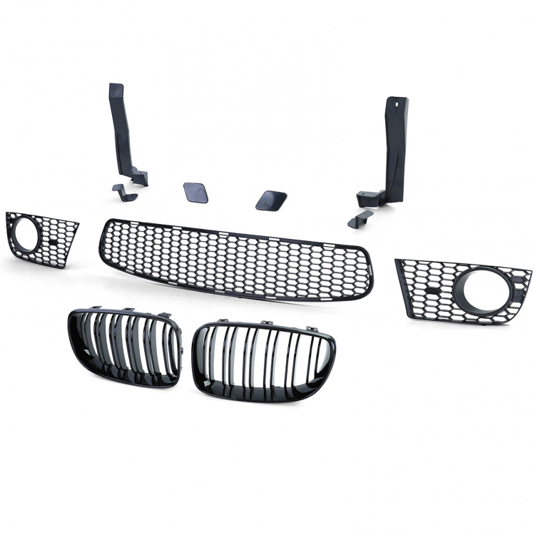 Upgrade Design Frontstoßstange für BMW 1er E81/E82/E87/E88 04-14 Sport Design Komplettset mit ABE
