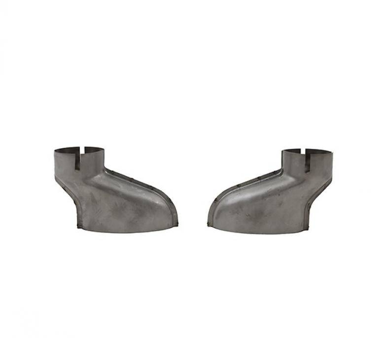 Upgrade Design Heckdiffusor mit Auspuffblenden für Audi A6 4F Limo 04-08 Hochglanz schwarz
