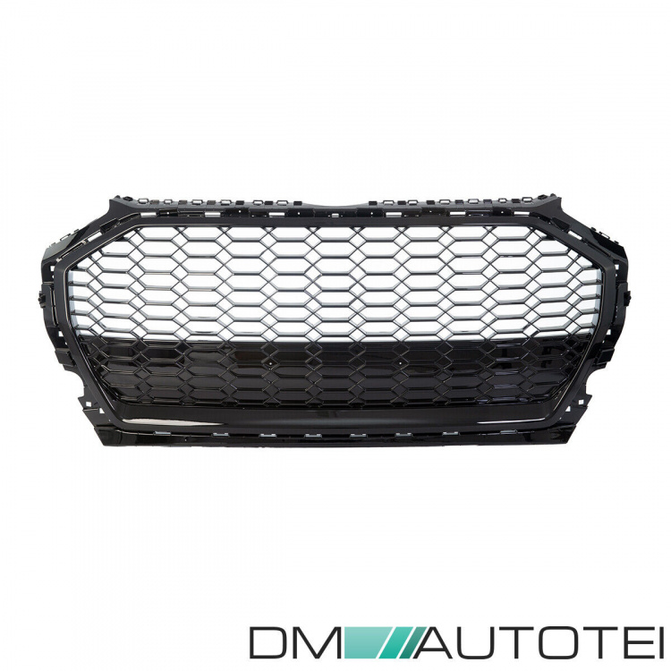 Kühlergrill Waben Grill Sport Schwarz hochglanz passt für Audi Q5 FY ab Facelift 2020 auch SQ5