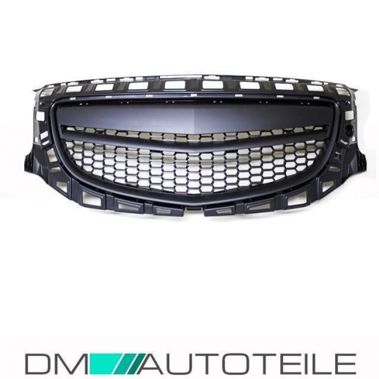 Kühlergrill Schwarz Waben ohne Emblem passend für Umbau OPC-Line Opel Insignia 08-13