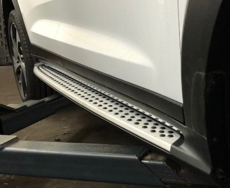 Upgrade Design Trittbretter / Einstiegsleisten für Hyundai Tucson (TLE) 15-20 mit ABE