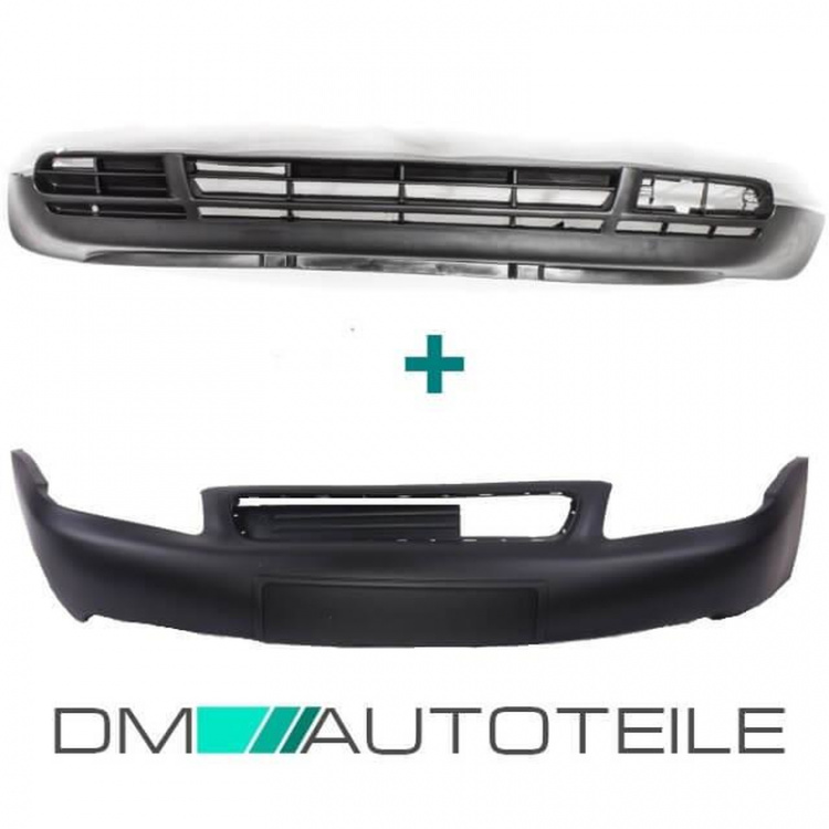 Audi A3 8l Stoßstange vorne +Front Spoiler Lippe unten Gitter 96-08/2000 GEPRÜFT