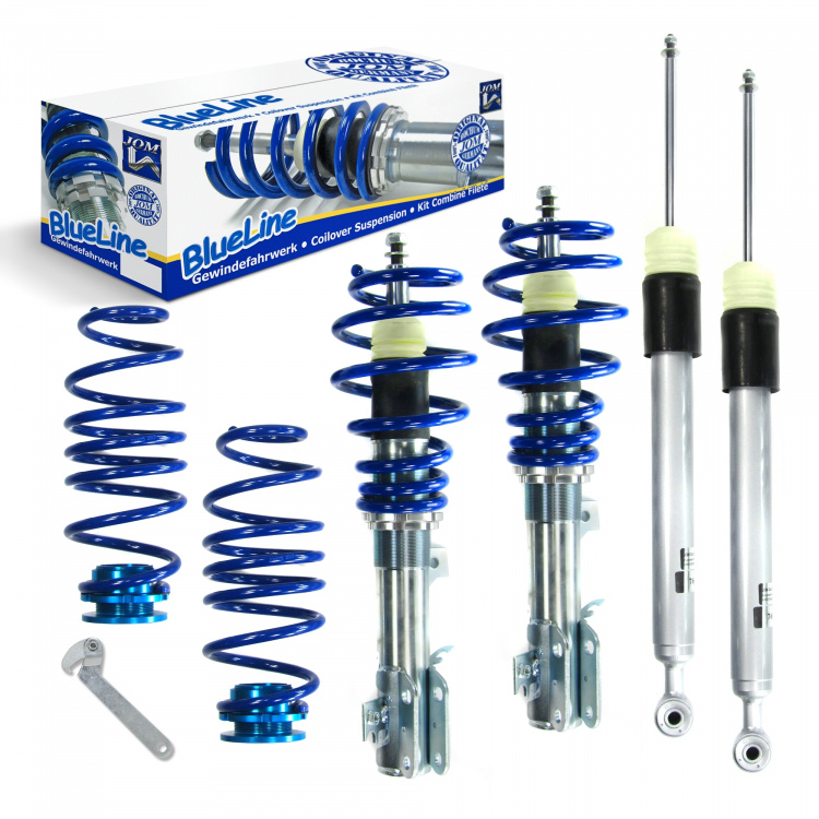 BlueLine Gewindefahrwerk passend für Ford Fiesta Mk 7(JA8) 1.25, 1.4, 1.6, 1.6TDCii, Baujahr 2008 - 2016