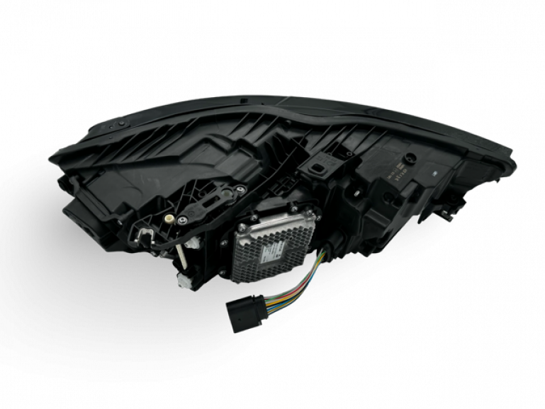 Voll LED Tagfahrlicht Scheinwerfer Set für Audi A6 4G (C7) 11-15 schwarz mit LED Blinker