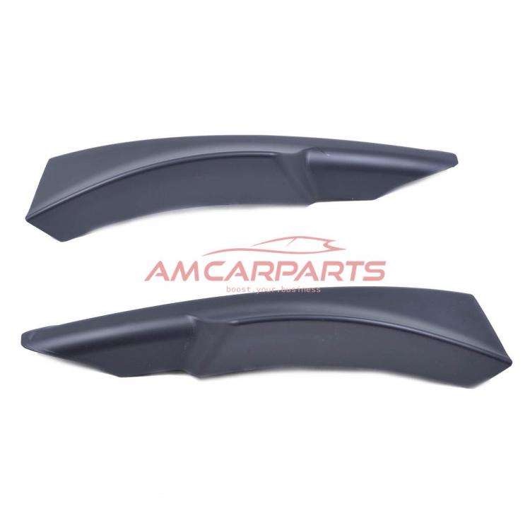 Preview: Upgrade Sport Design Frontspoilerlippe / Frontspoiler für BMW 3er (E90) Limousine (E91) Touring Facelift 08-11 matt schwarz