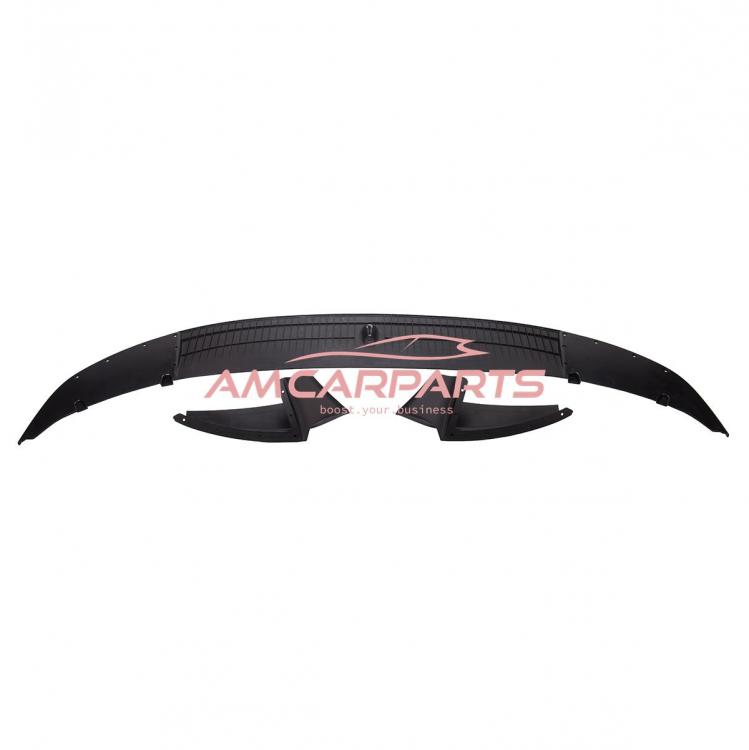 Upgrade Sport Design Frontspoilerlippe / Frontspoiler passend für BMW 5er (F10, F11) Limousine und Touring 2010 - 2017 mattschwarz