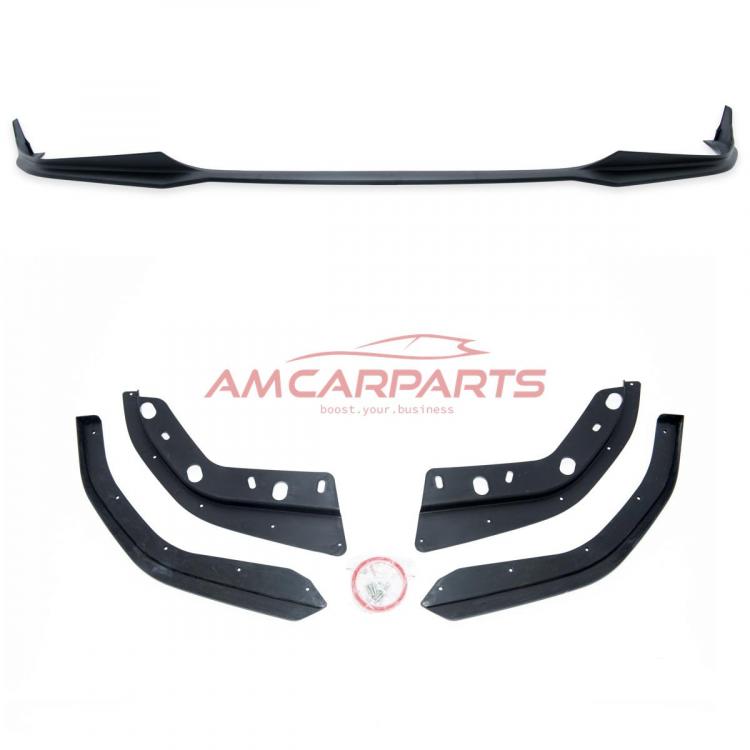 Preview: Upgrade Sport Design Frontspoilerlippe / Frontspoiler passend für BMW 3er (G20) Limousine (G21) Touring (Vor-Facelift) 2019+ matt schwarz