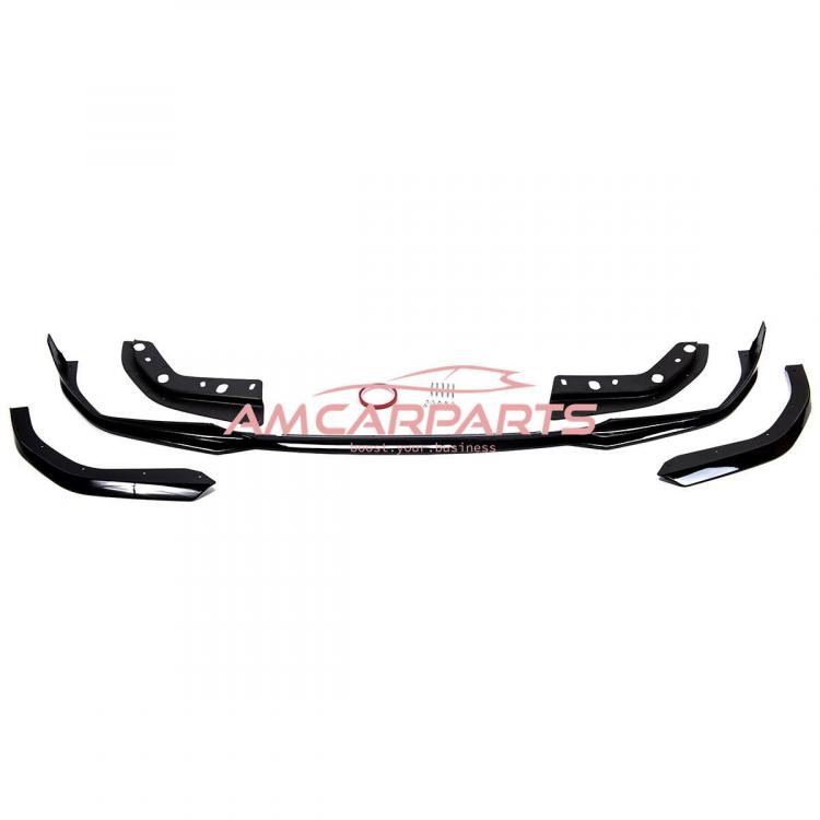 Preview: Upgrade Sport Design Frontspoilerlippe / Frontspoiler passend für BMW 3er (G20) Limousine (G21) Touring 2019-2022 glänzend schwarz