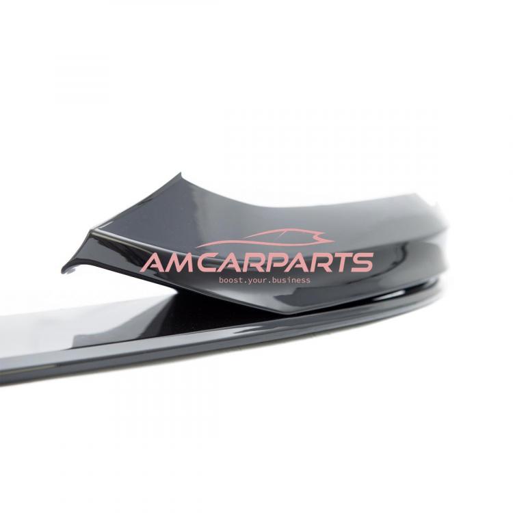 Preview: Upgrade Sport Design Frontspoilerlippe / Frontspoiler passend für BMW 4er (F32, F33) Coupé, Cabrio (F36) Gran Coupé 2013 - 2020 glänzend schwarz