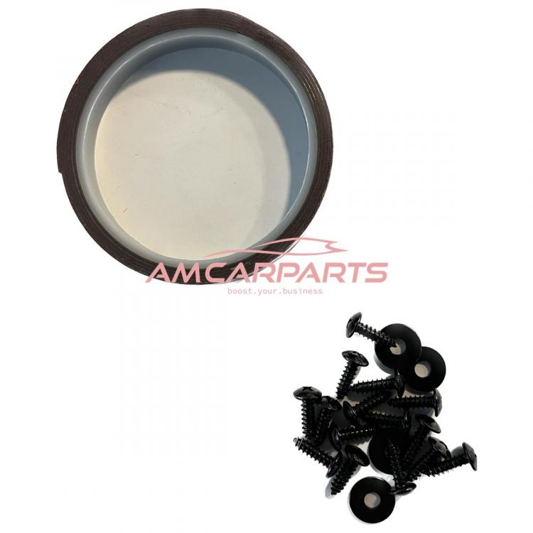 Upgrade Sport Design Frontspoilerlippe / Frontspoiler passend für BMW 5er (G30, G31) Limousine und Touring Facelift 2021+ Carbon-Optik