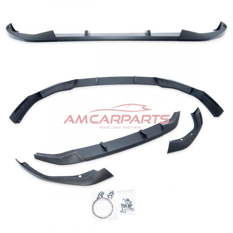 Preview: Upgrade Sport Design Frontspoilerlippe / Frontspoiler passend für BMW 5er (G30, G31) Limousine und Touring Facelift 2021+ mattschwarz