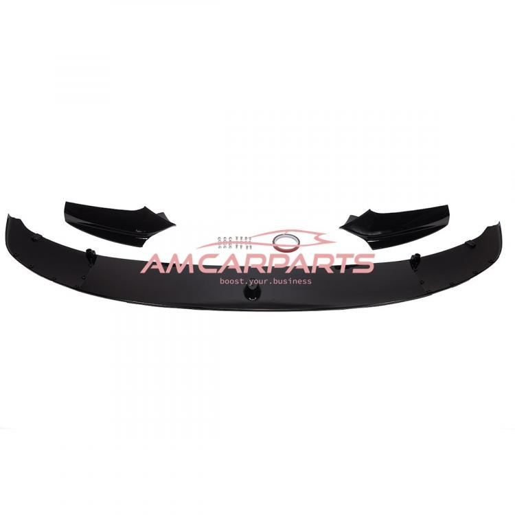 Preview: Upgrade Sport Design Frontspoilerlippe / Frontspoiler passend für BMW 5er (F10, F11) Limousine und Touring 2009 - 2016 glänzend schwarz