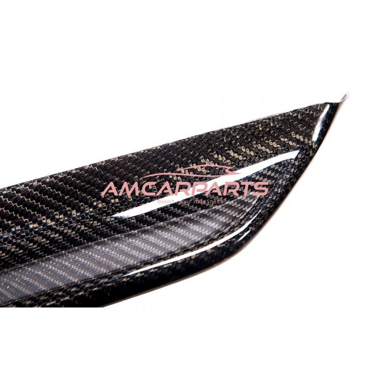 Upgrade Sport Design Flaps / Spoiler Set passend für BMW M4 (F82) Coupé (F83) Cabrio, M3 (F80) Limousine 2013-2020 Carbonfaser