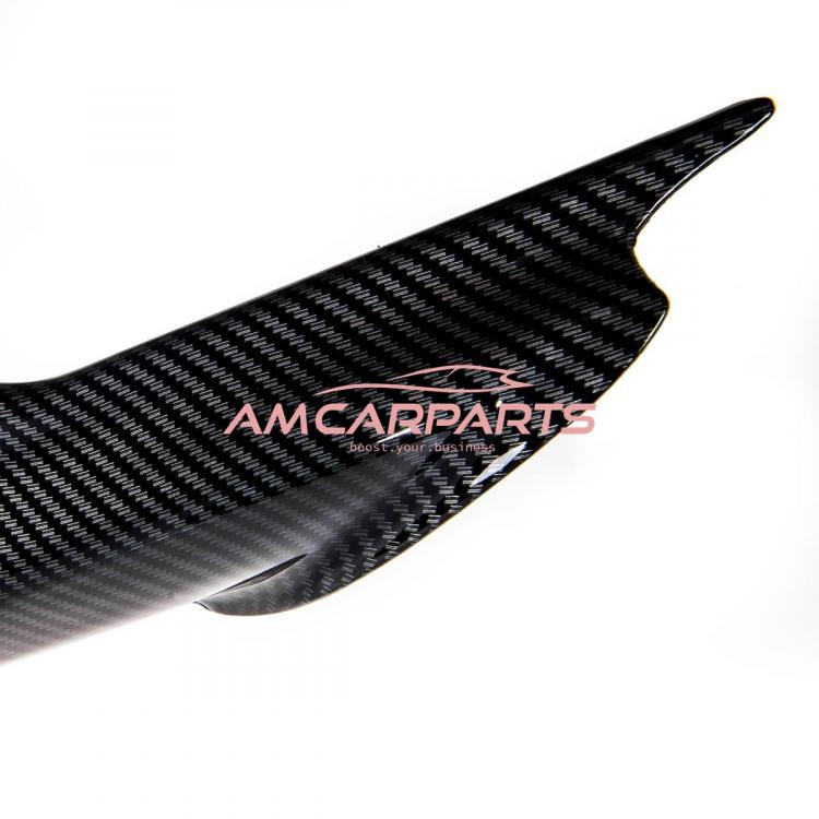 Upgrade Sport Design Flaps / Spoiler Set für BMW 3er (E90) Limousine (E91) Touring Vor-Facelift 05-08 Carbon-Optik