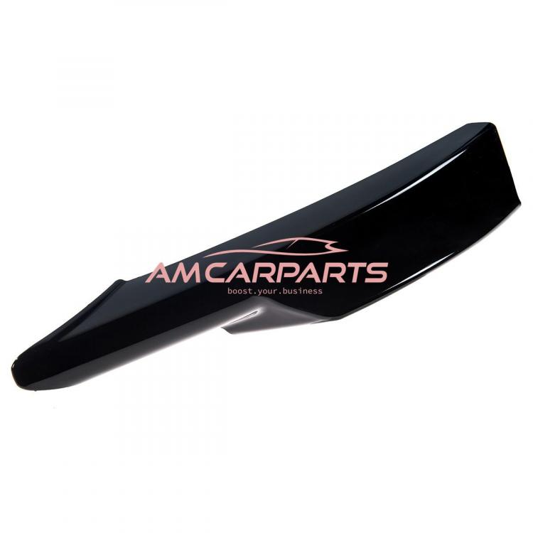 Preview: Upgrade Sport Design Frontspoiler passend für BMW 3er (E90, E91) Facelift Limousine Touring 2008-2011 hochglanz schwarz