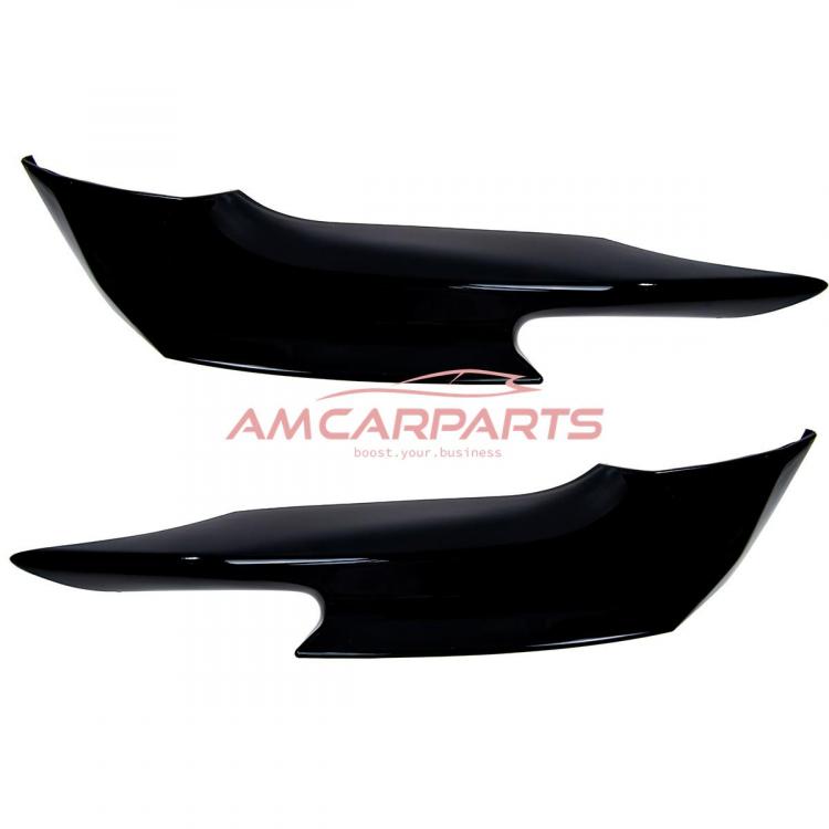 Preview: Upgrade Sport Design Flaps / Spoiler Set passend für BMW 3er (E92, E93) Coupe und Cabrio 06-10 glänzend schwarz