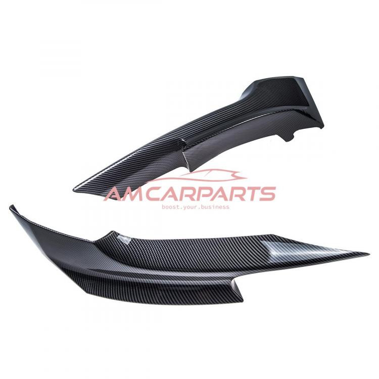 Preview: Upgrade Sport Design Flaps / Spoiler Set passend für BMW 3er (E92, E93) Coupe und Cabrio Vor-Facelift 06-10 Carbon Optik