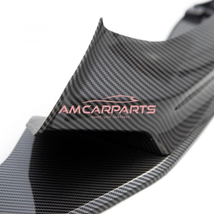 Upgrade Sport Design Flaps / Frontspoilerlippe / Frontspoiler für BMW 1er (F20, F21) Schräckheck Facelift 15-19 Carbon-Optik