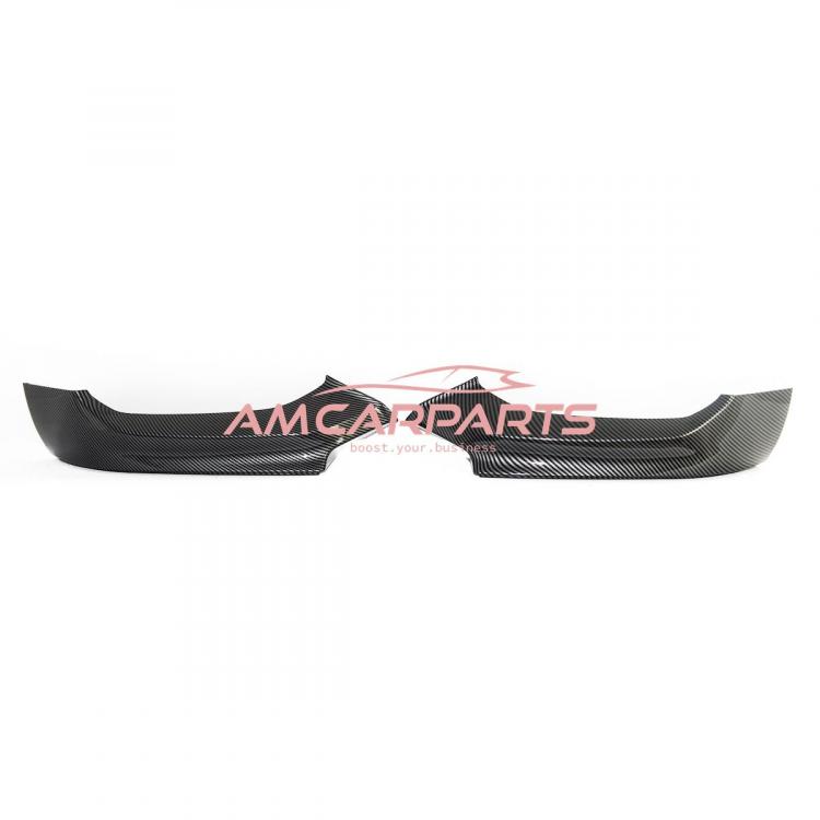 Upgrade Sport Design Flaps / Frontspoilerlippe / Frontspoiler für BMW 1er (F20, F21) Schräckheck Facelift 15-19 Carbon-Optik