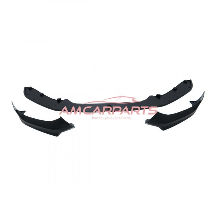 Preview: Upgrade Sport Design Frontspoilerlippe / Frontspoiler für BMW 1er (F20, F21) Facelift 15-19 Matt schwarz