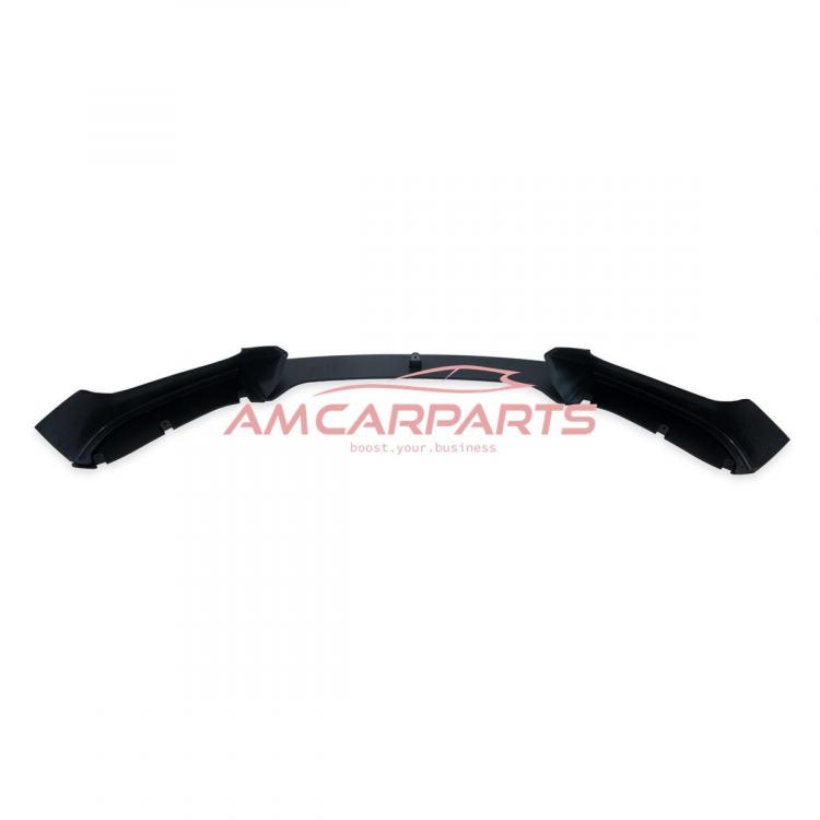 Upgrade Sport Design Frontspoilerlippe / Frontspoiler für BMW 1er (F20, F21) Facelift 15-19 Matt schwarz