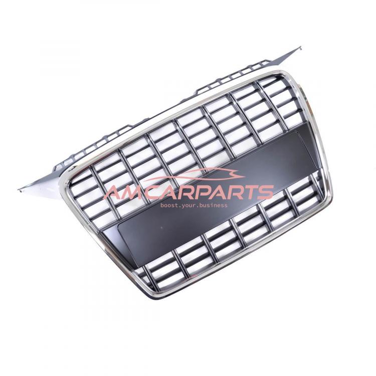 Upgrade Sportgrill / Kühlergrill passend für Audi A3 8P 05-08 Chrom/schwarz