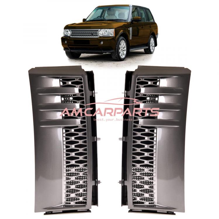 Upgrade Frontgrill-Set Silber für LAND ROVER RANGE ROVER III (L322) 2002-2013